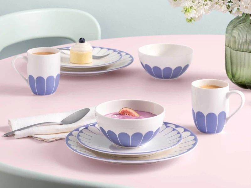 Villeroy & Boch Fleur bleu Speiseteller 26,5cm Set6