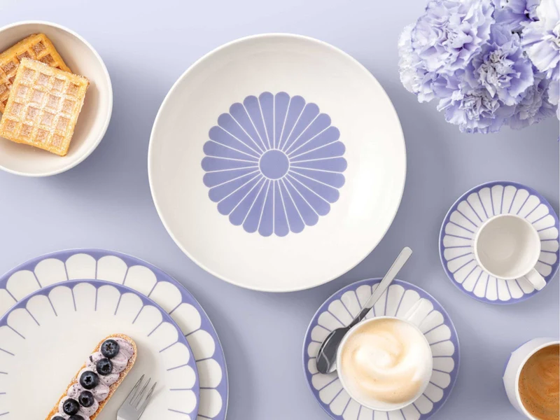 Villeroy & Boch Fleur bleu Dessertschale 13,5cm Set6