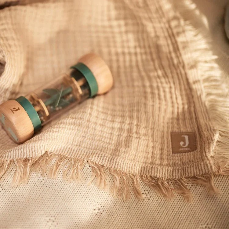 Fringe Stripe-Decke - Biscuit
