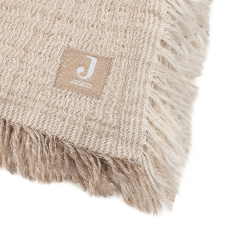 Fringe Stripe-Decke - Biscuit