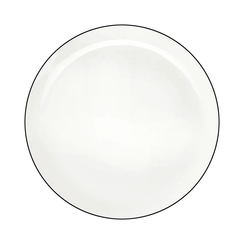 ASA Selection Frühstücksteller / Dessertteller A Table Ligne Noire ø 21 cm - 4 Stück