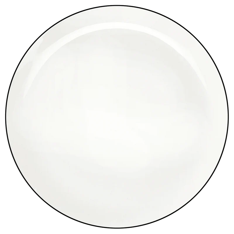 ASA Selection Speiseteller A Table Ligne Noire ø 26,5 cm - 4 Stück