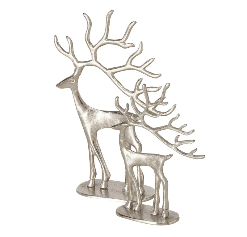 Boltze Trollah Hirsch silber 24cm (1 Stück)