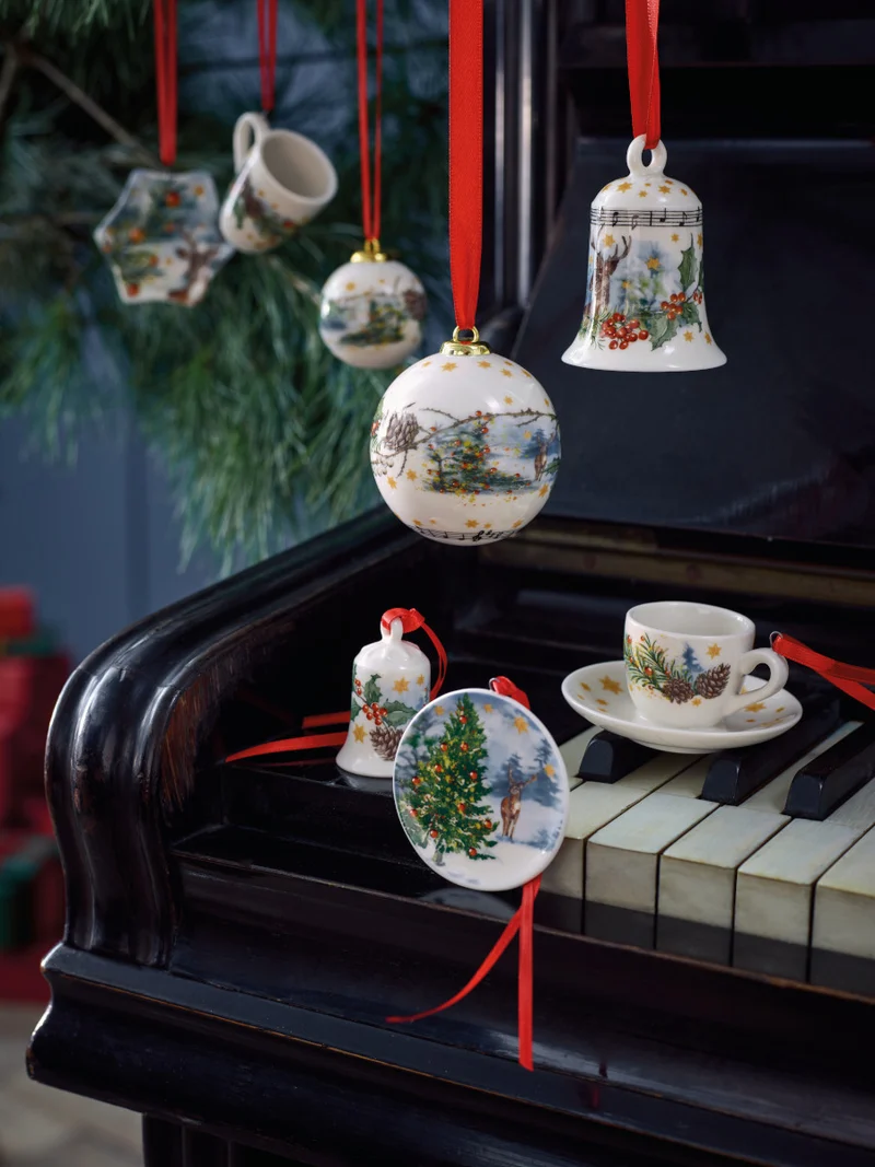 Hutschenreuther Sammelserie 2023 Am Weihnachtsbaum Mini-Set Tasse 3tlg