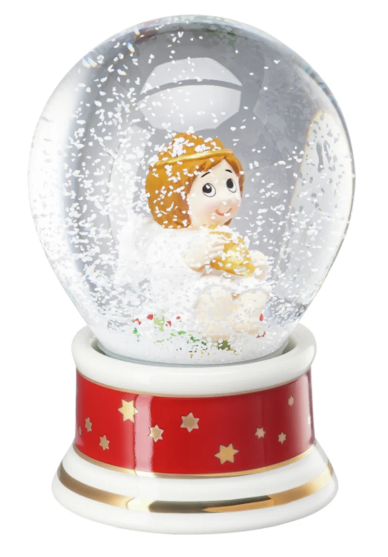 Hutschenreuther Sammelserie 2023 Am Weihnachtsbaum Schneekugel