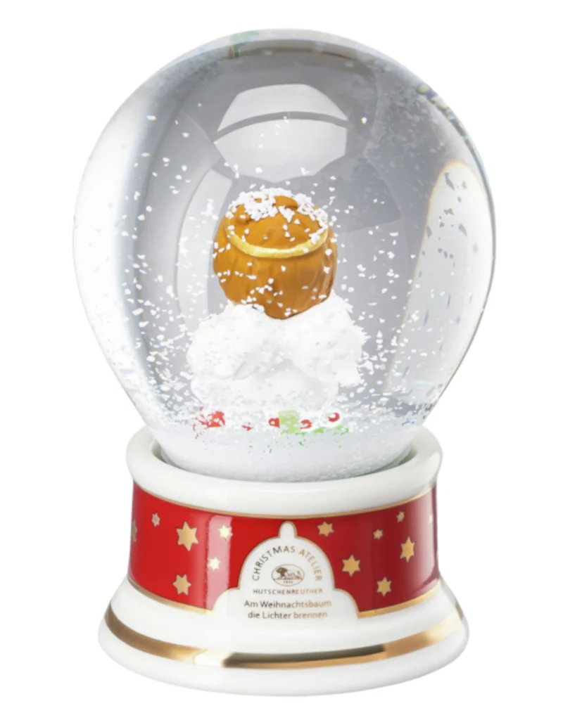 Hutschenreuther Sammelserie 2023 Am Weihnachtsbaum Schneekugel