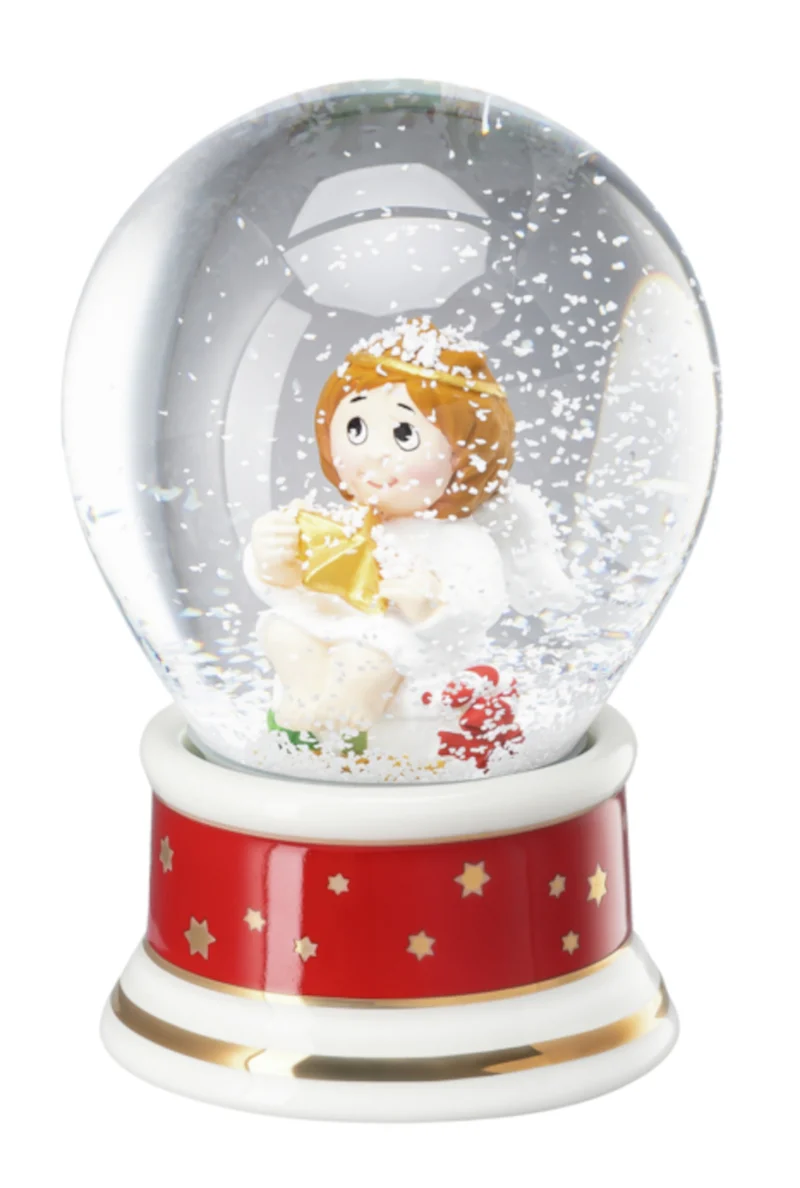 Hutschenreuther Sammelserie 2023 Am Weihnachtsbaum Schneekugel