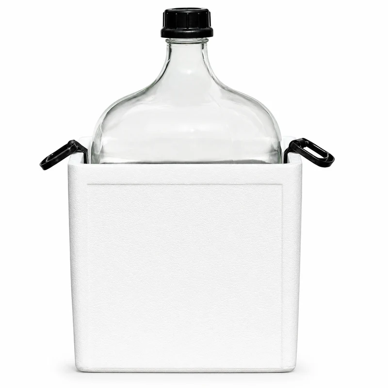 Ballonflasche 25 l mit Gurt