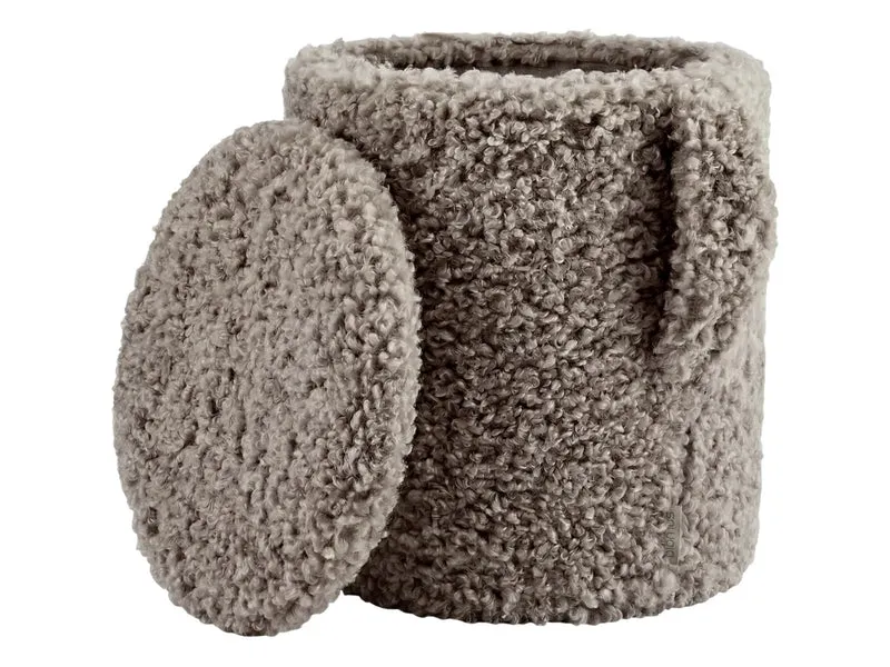 Blomus TEDDY Hocker mit Stauraum espresso 40cm