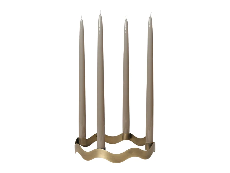 Broste Copenhagen Halo Leuchter gold 24,5cm