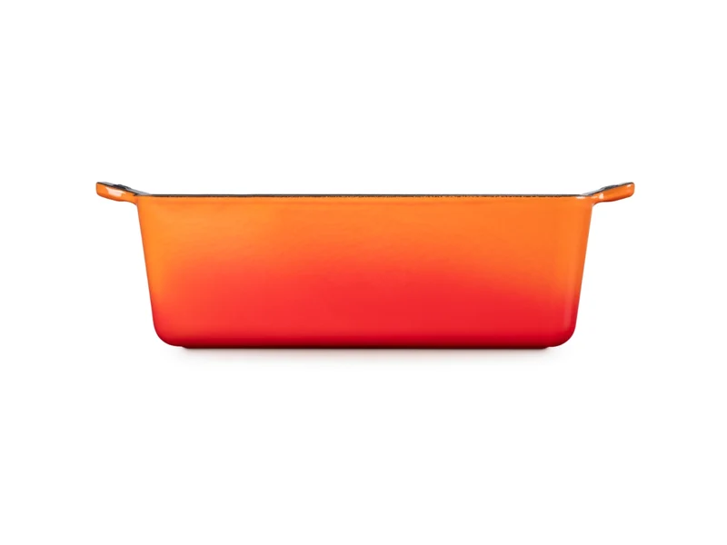 Le Creuset Backform Signature rechteckig ofenrot 23cm