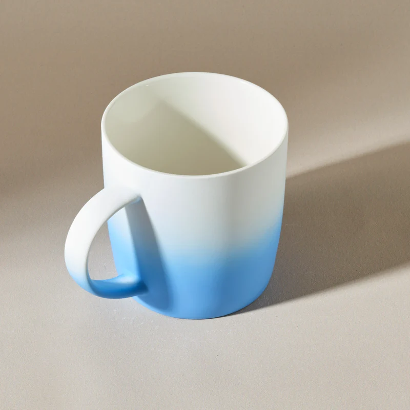 Karaca Soft Touch Blau Becher 340 ml