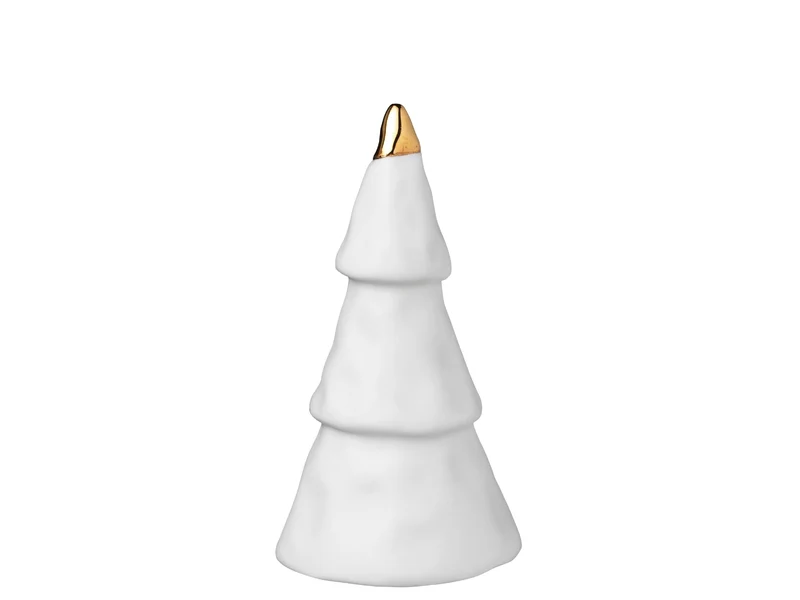 räder Weihnachtswald Winterstadt weiß/gold Set4