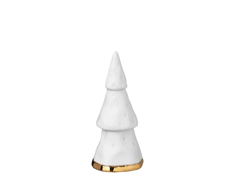 räder Weihnachtswald Winterstadt weiß/gold Set4