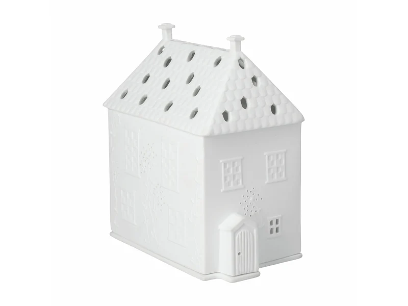 räder Lichthaus mit Ranken Cottage weiß 16,5cm