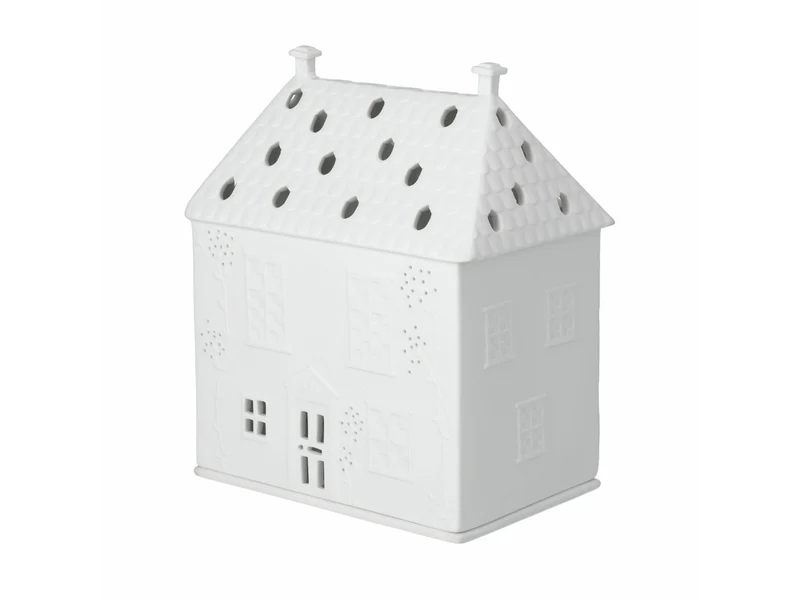 räder Lichthaus mit Ranken Cottage weiß 16,5cm