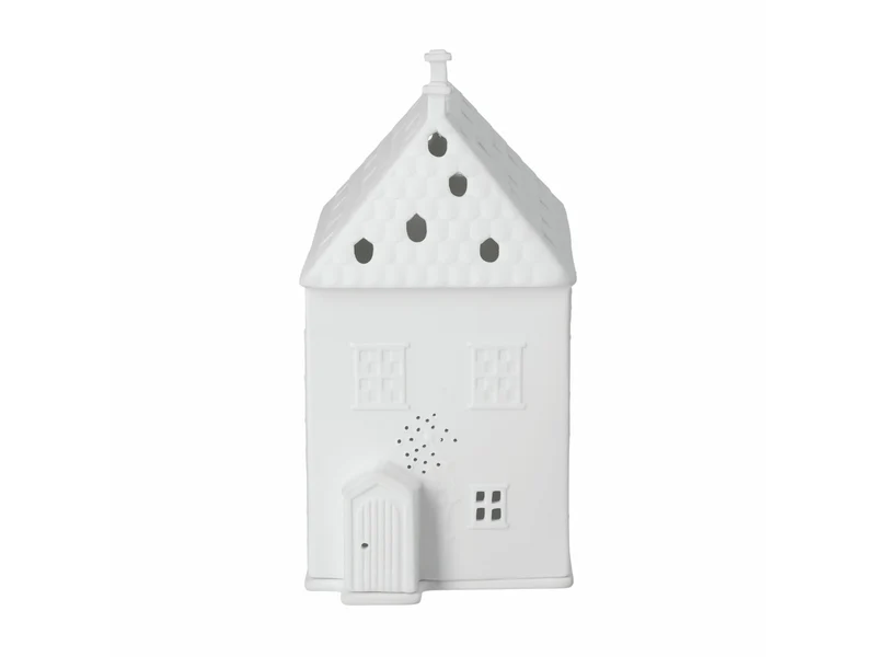 räder Lichthaus mit Ranken Cottage weiß 16,5cm