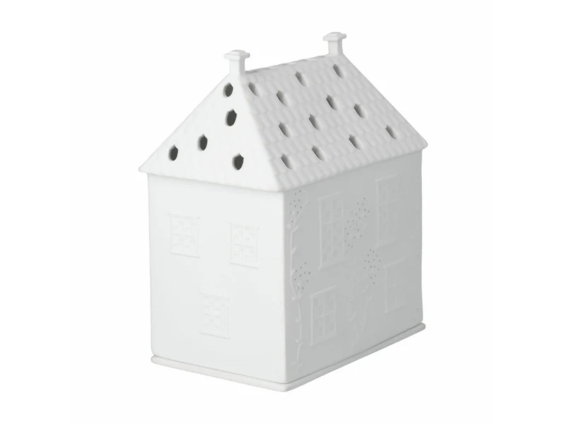 räder Lichthaus mit Ranken Cottage weiß 16,5cm