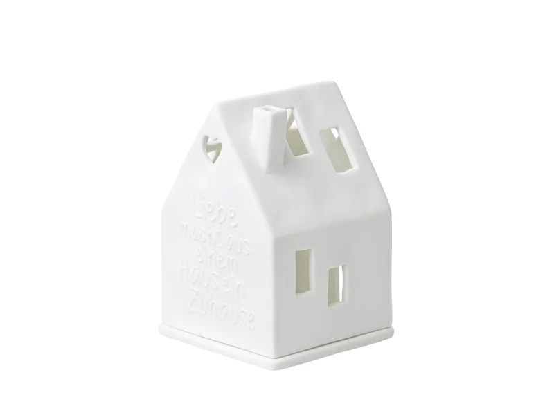 räder Lichthaus Liebe macht aus einem Haus weiß 10,5cm