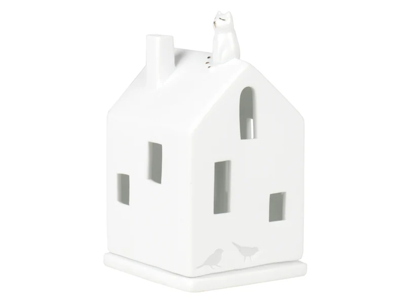 räder Lichthaus Katze weiß 3,5cm