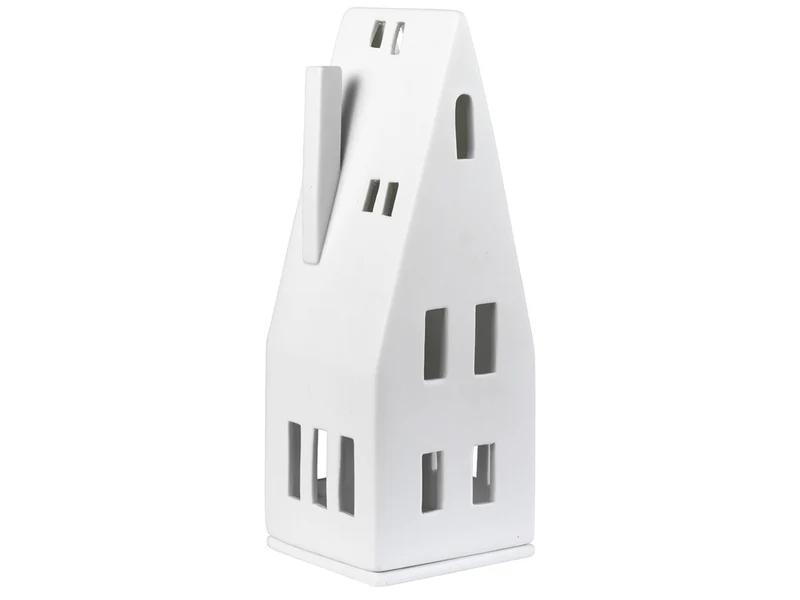 räder Lichthaus Spitzdach weiß 20cm