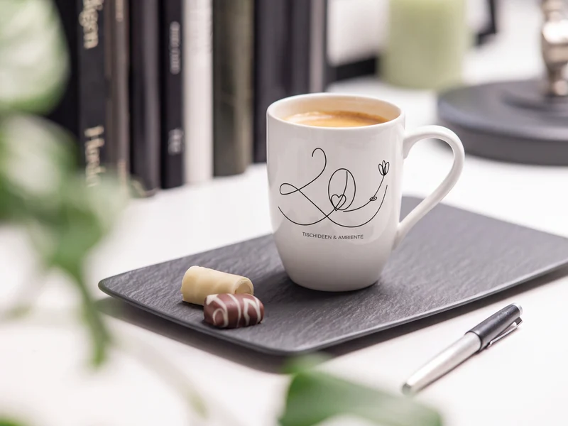 Villeroy & Boch Statement Becher mit Henkel Tischideen & Ambiente 0,35l