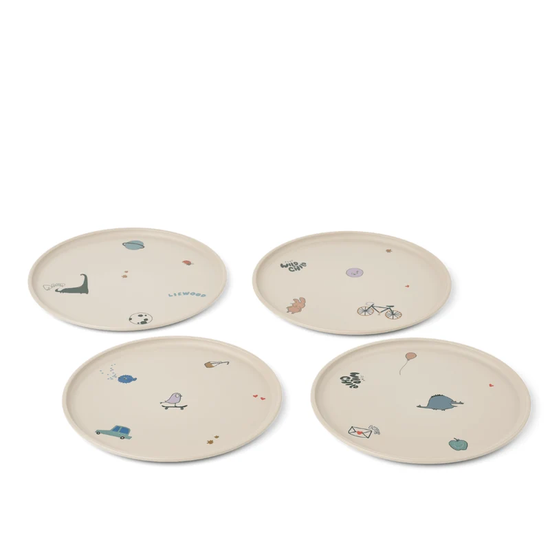 Teller Remco 4er Set – Tamtam/Sandy