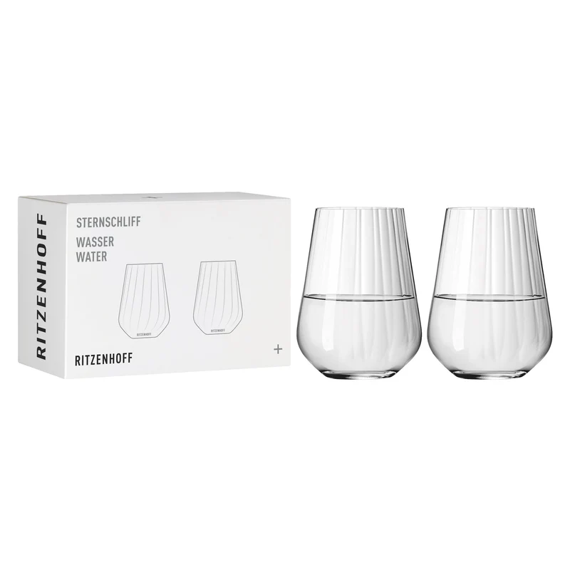 Ritzenhoff Sternschliff Wasserglas‐Set