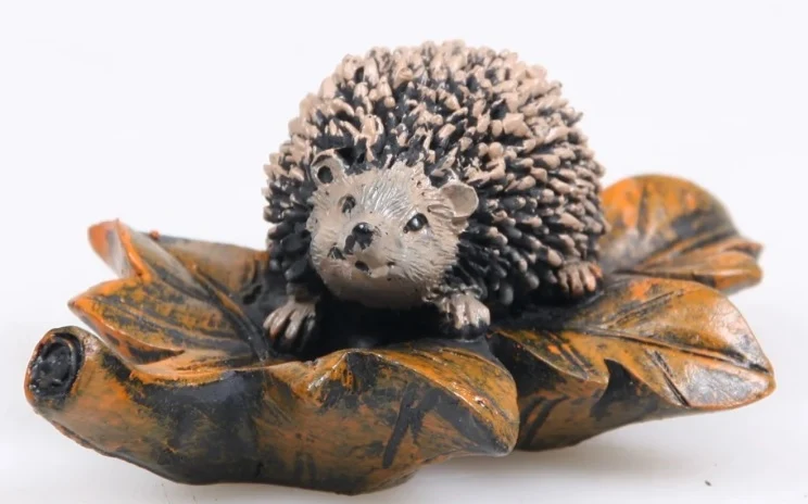 IGEL O/BLATT NATUR L10 CM - POLY
