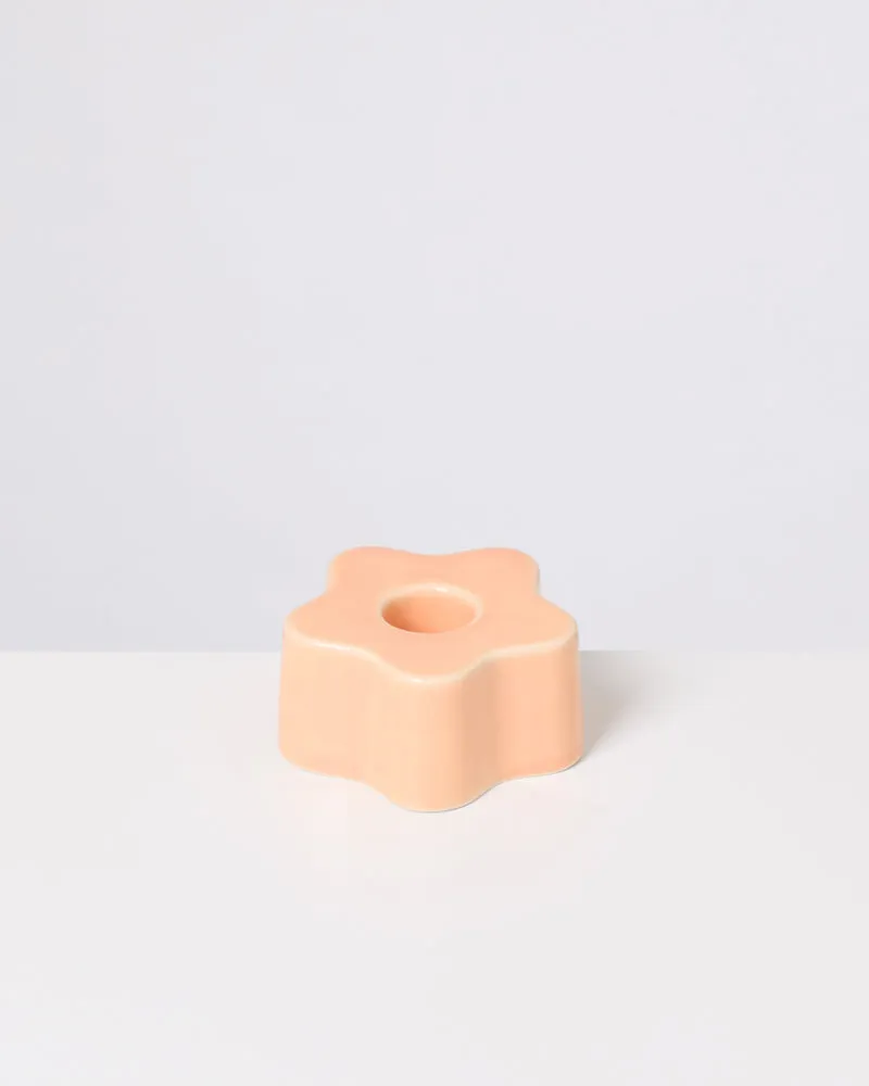 Seia Kerzenhalter flower peach