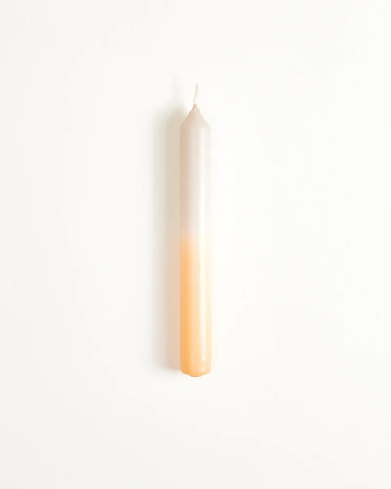 Seia Stabkerze 2er-Set peach sand