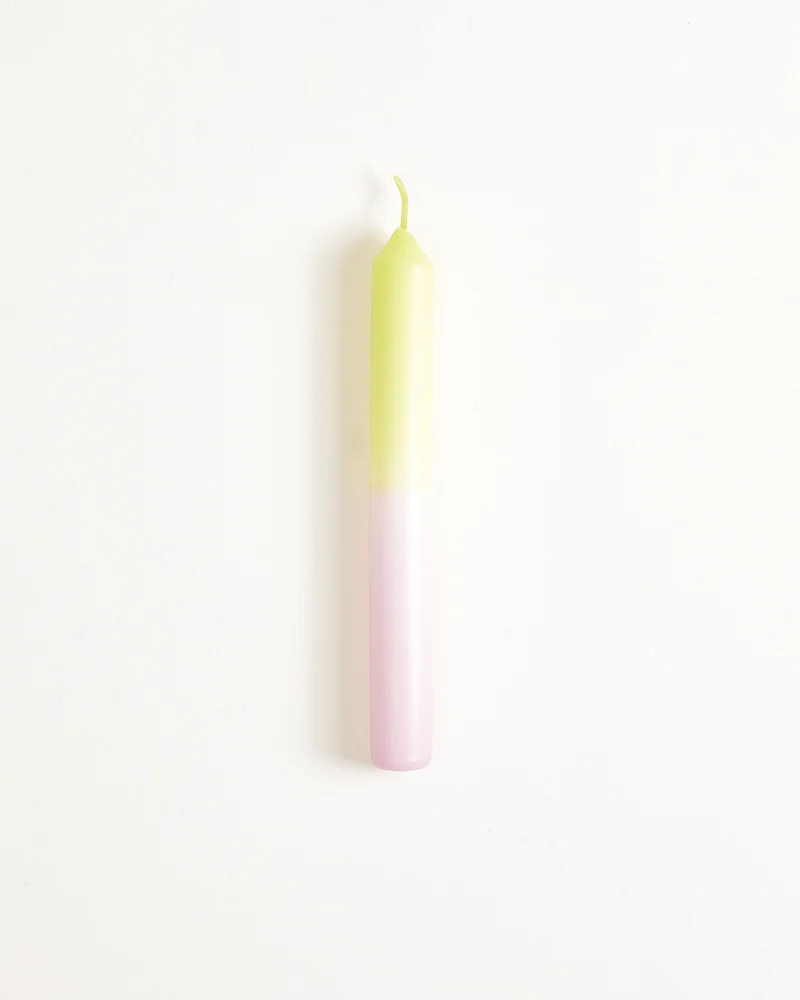 Seia Stabkerze 2er-Set rosa lime