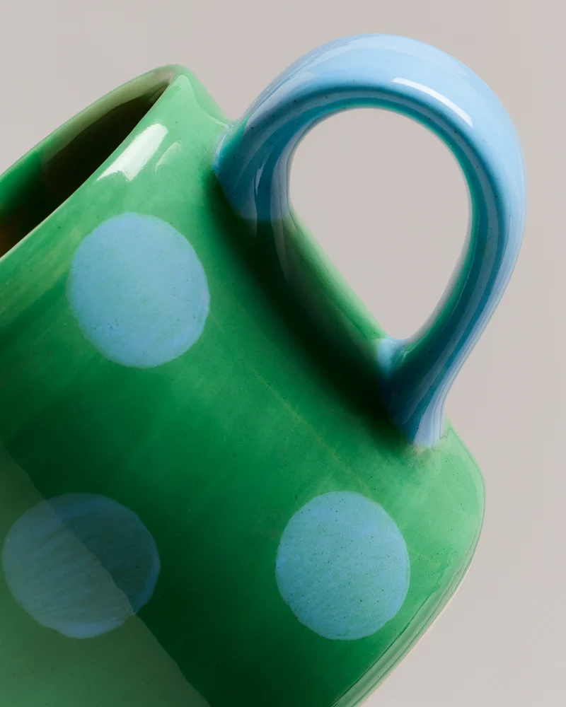 MaM x Isis Maria Tasse groß grün blau