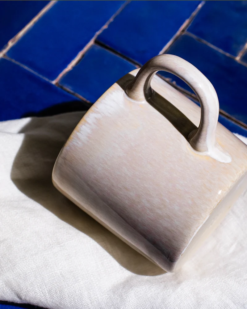 Cordoama Tasse groß modern sand 4er-Set