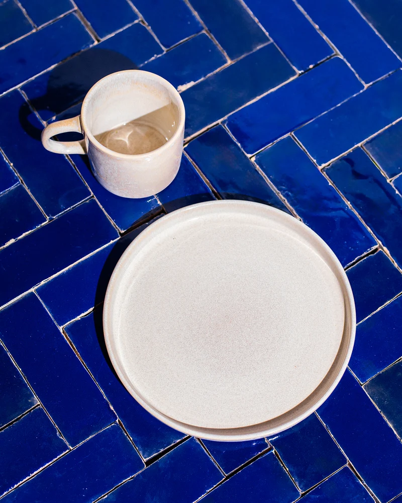 Cordoama Tasse groß modern sand 6er-Set