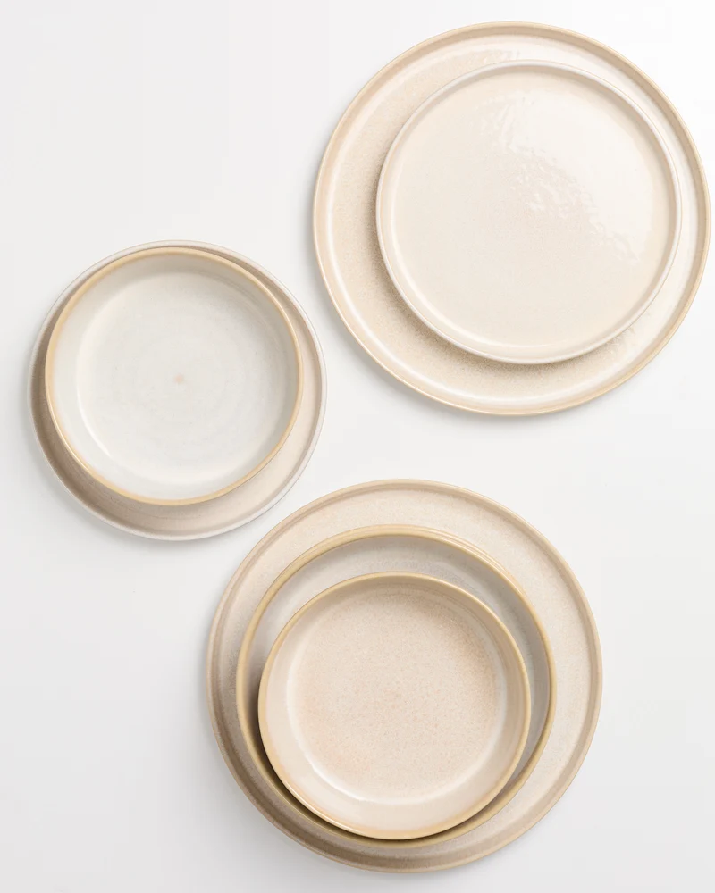 Cordoama Geschirr-Set modern sand 8-teilig