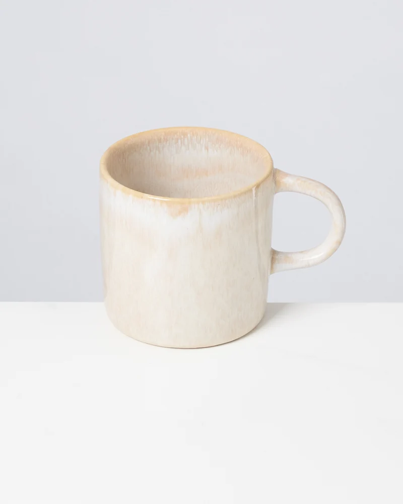 Cordoama Tasse groß modern sand
