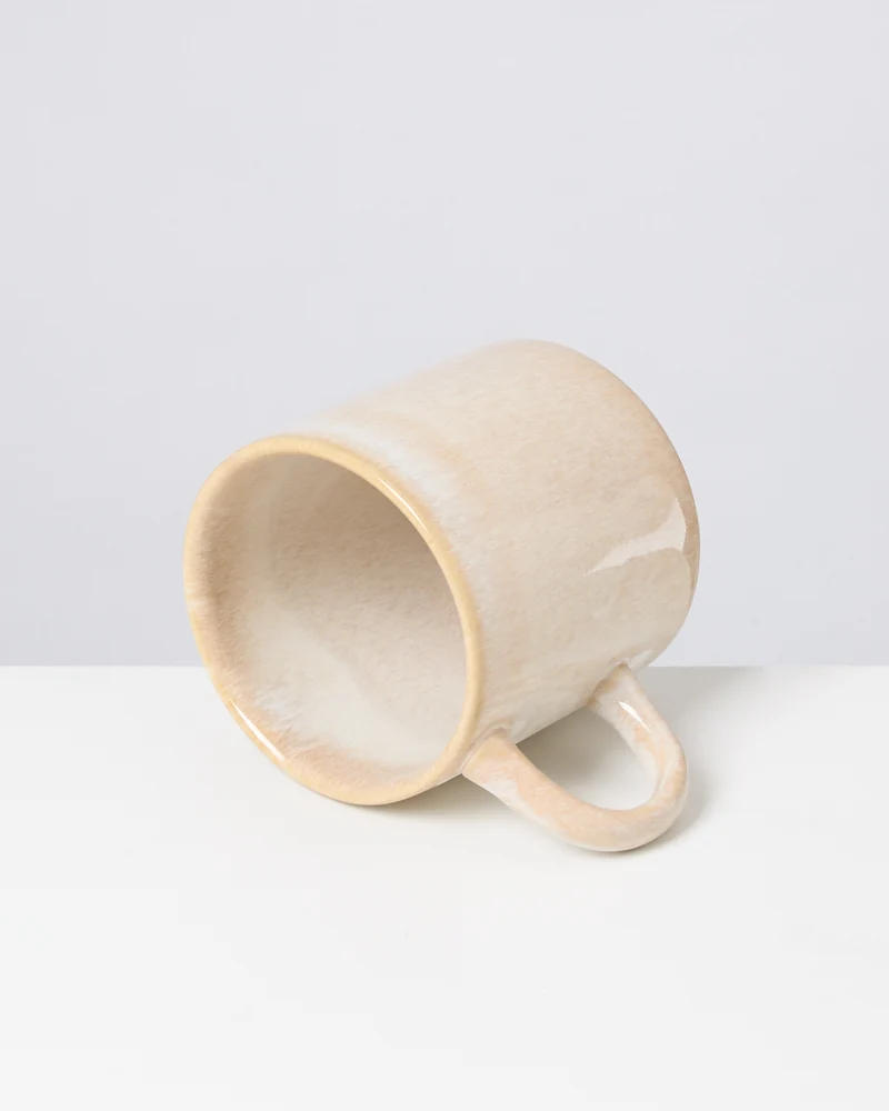 Cordoama Tasse groß modern sand