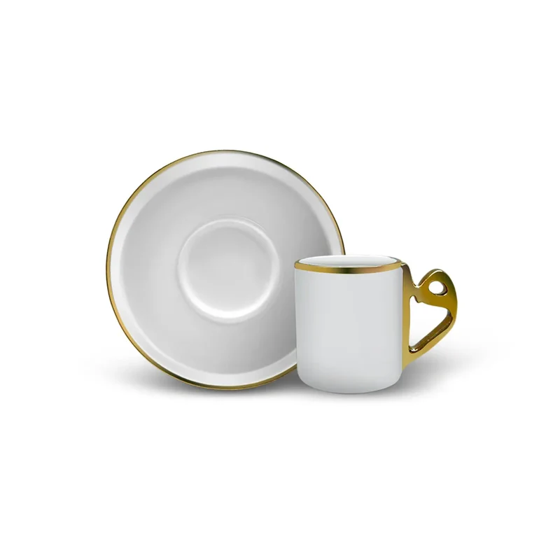 Karaca Miras Serie Elif Vav 2 Personen Kaffeetassen-Set