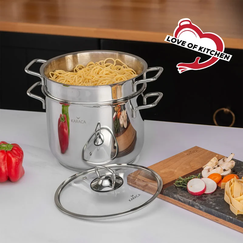 Karaca Love of Kitchen Kochtopf für Spaghetti Kochtopf