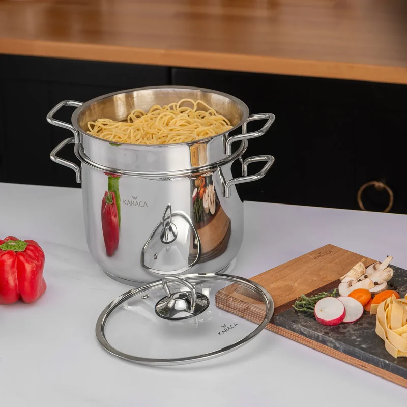 Karaca Love of Kitchen Kochtopf für Spaghetti Kochtopf