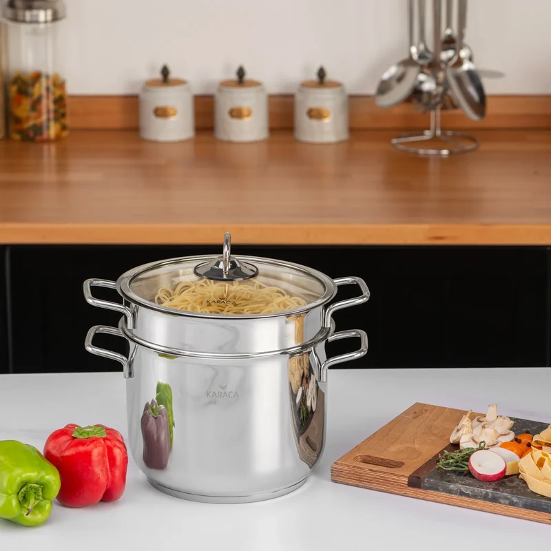 Karaca Love of Kitchen Kochtopf für Spaghetti Kochtopf