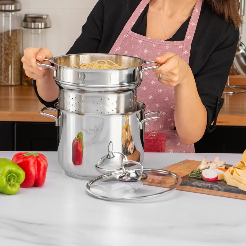 Karaca Love of Kitchen Kochtopf für Spaghetti Kochtopf
