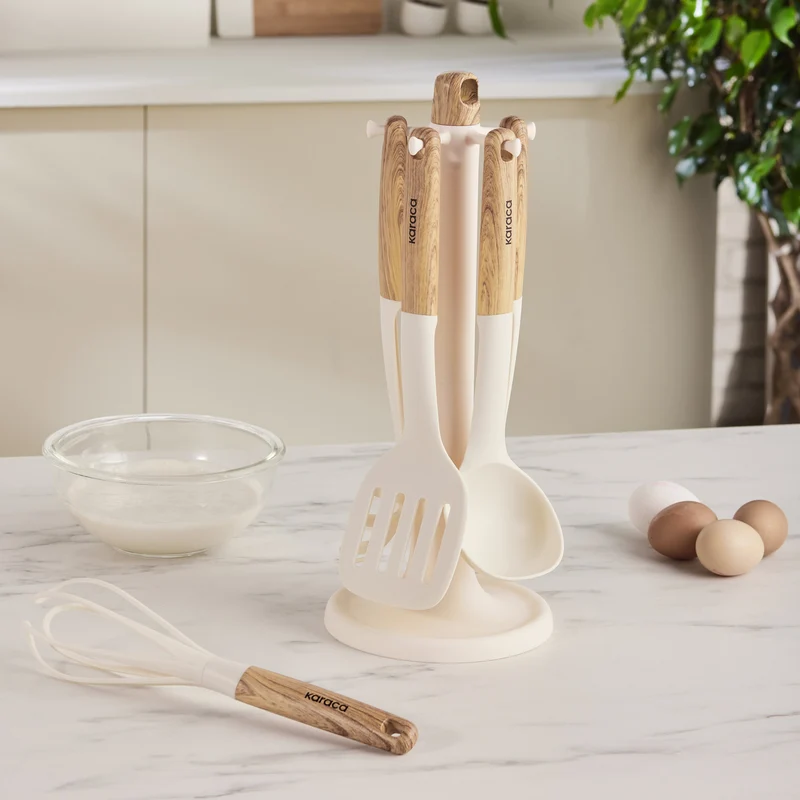 Karaca Melly 6-teiliges Servierset mit Ständer