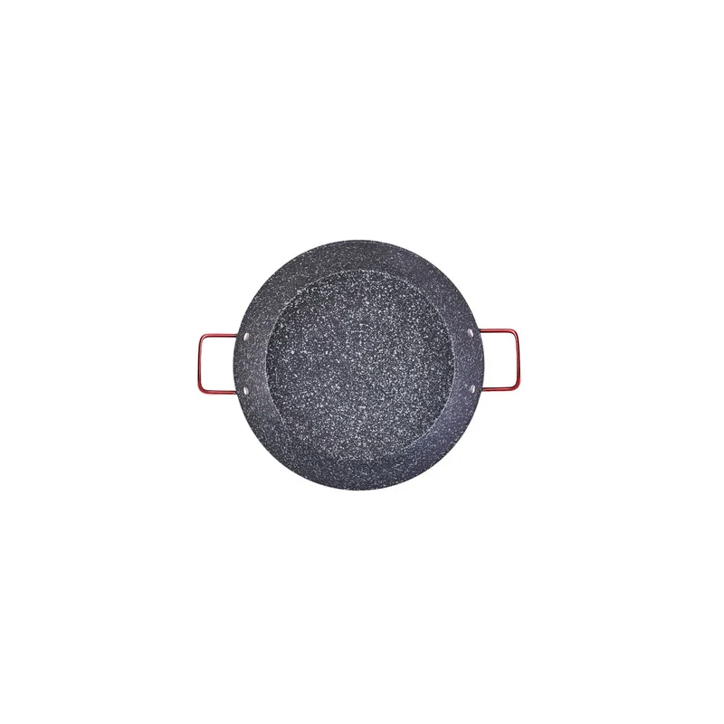 Karaca Love of Kitchen Induktionsbasierter Biogranit Paella Pfanne 28 cm