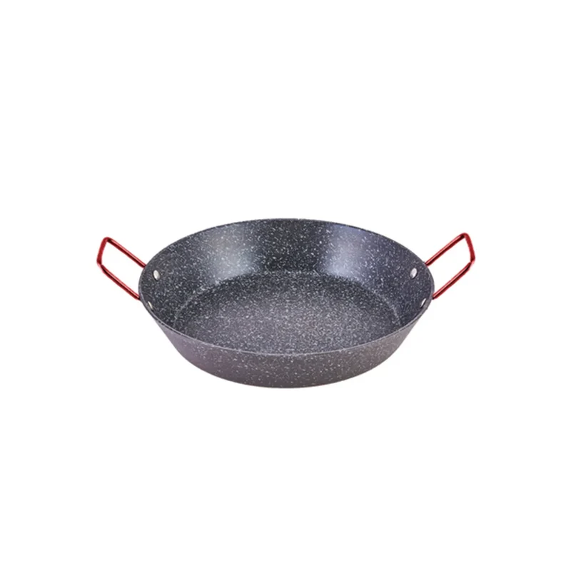 Karaca Love of Kitchen Induktionsbasierter Biogranit Paella Pfanne 28 cm