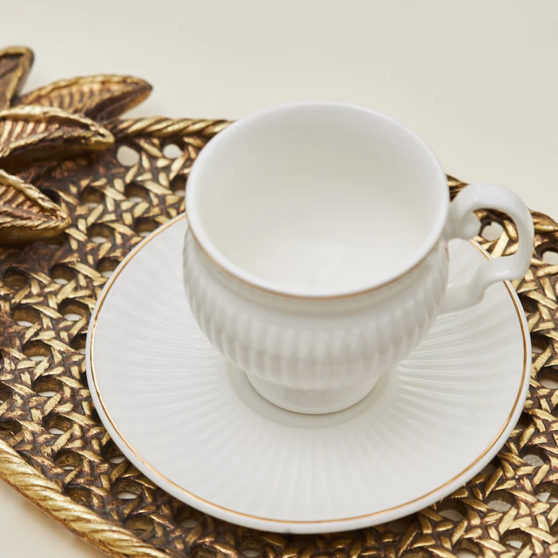 Karaca Malta Kaffeetassen-Set, 6 Personen, 100 ml
