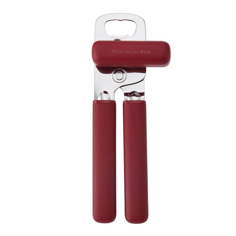 KitchenAid Dosenöffner Classic Kaiserrot Edelstahl 20cm - Flaschenöffner