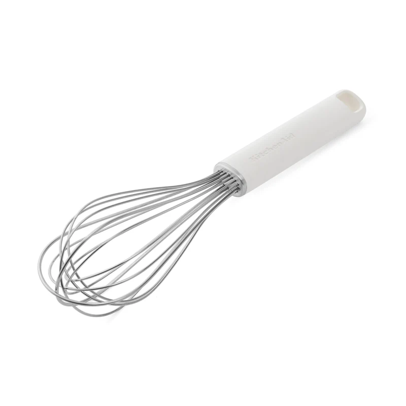 KitchenAid Schneebesen Classic Porzellanweiß Kunststoff / Edelstahl 27 cm - Rührbesen