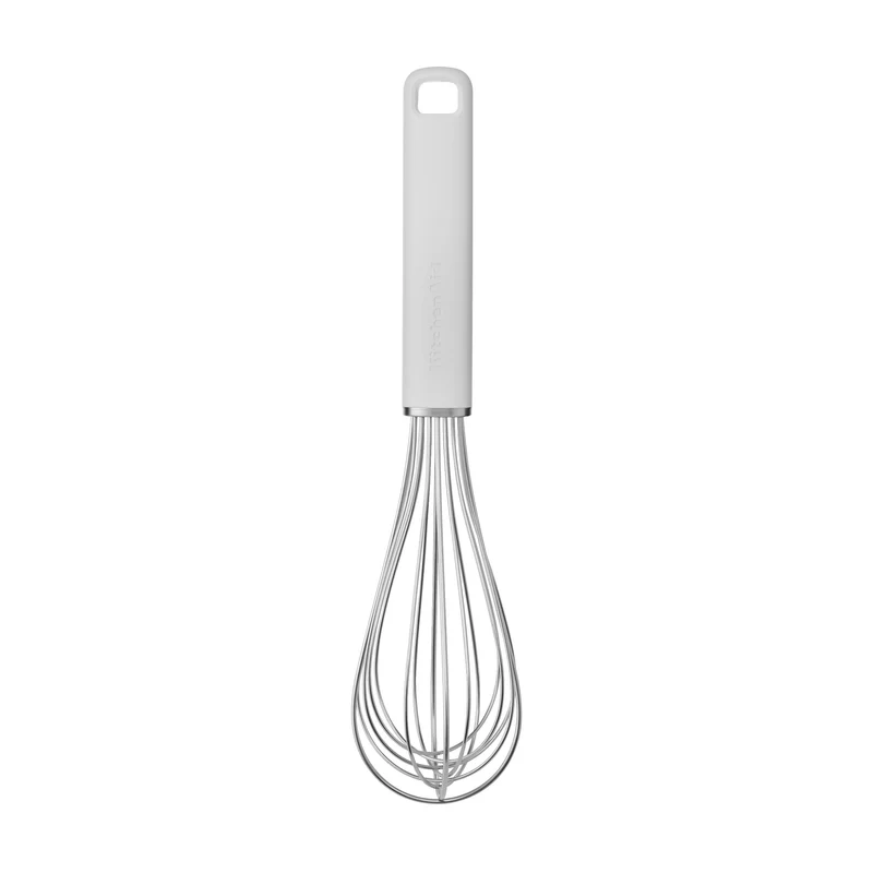 KitchenAid Schneebesen Classic Porzellanweiß Kunststoff / Edelstahl 27 cm - Rührbesen